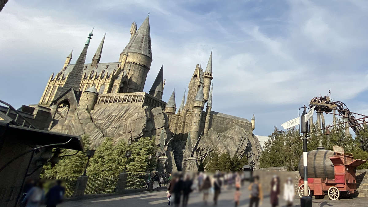 Área de Harry Potter en el Universal Studios Japan con Hogsmeade